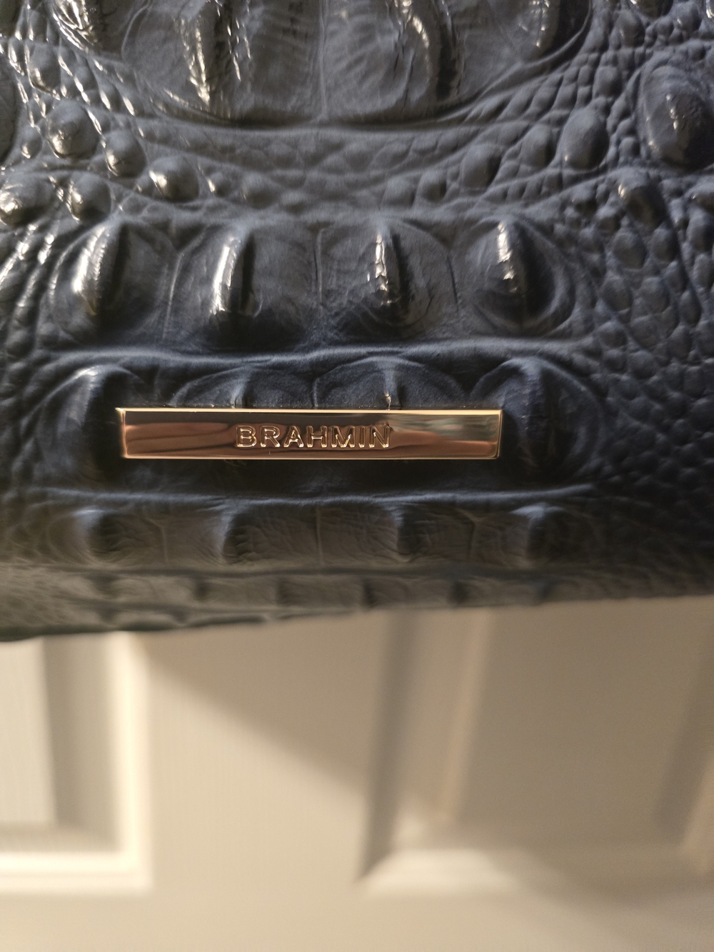 Brahmin - Bailee - Alden Road In Indigo - Picture 3 of 13
